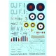 Techmod 72012 1/72 Supermarine Spitfire Mk I/Iib 1940-41 Aircraft Wet Decal Wwii
