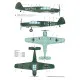 Techmod 72039 1/72 Messerschmitt Bf 108 Taifun Aircraft Wet Decal Wwii