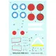Techmod 72040 1/72 Mitsubishi A6m2 Zero Japan Figher 1943 Aircraft Wet Decal Ww2