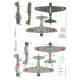 Techmod 72041 1/72 Mitsubishi A6m2 Zero Japan Figher 1941-42 Aircraft Wet Decal