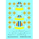 Techmod 72050 1/72 Messerschmitt Bf 109g-2 1943-1944 Aircraft Wet Decal Wwii
