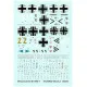 Techmod 72052 1/72 Messerschmitt Bf-109e-4 1940 Aircraft Wet Decal Wwii
