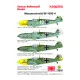 Techmod 72052 1/72 Messerschmitt Bf-109e-4 1940 Aircraft Wet Decal Wwii