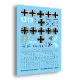 Techmod 72052 1/72 Messerschmitt Bf-109e-4 1940 Aircraft Wet Decal Wwii