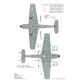 Techmod 72055 1/72 Stencils For Messerschmitt Bf-109e Aircraft Wet Decal