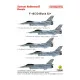 Techmod 72060 1/72 F-16 C/D Block 52 Polish Aircraft Wet Decal