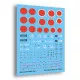 Techmod 72066 1/72 Mitsubishi A6m3 Zero Mod.22-321 943-44 Aircraft Wet Decal Ww2