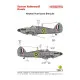 Techmod 72071 1/72 Hawker Hurricane Stencils British Fighter Aircraft Wet Decal