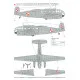 Techmod 72075 1/72 Siebel Si-204d German Trainer Aircraft Wet Decal Wwii