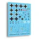 Techmod 72077 1/72 Messerschmitt Bf 109e-3 1940-1941 Aircraft Wet Decal Wwii