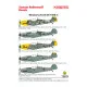 Techmod 72078 1/72 Messerschmitt Bf 109e-3 German Fighter 1940-41 Wet Decal Wwii