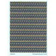 Techmod 72113 1/72 Lozenge Top Bottom Aircraft Wet Decal Wwii 2 Sheets