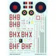 Techmod 72117 1/72 Avro Lancaster B Mk.i 1944-45 Polish Aircraft Wet Decal Wwii