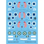 Techmod 72122 1/72 Supermarine Spitfire Mk Ix Israel Aircraft Wet Decal 1948-49