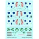 Techmod 72122 1/72 Supermarine Spitfire Mk Ix Israel Aircraft Wet Decal 1948-49