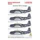 Techmod 72127 1/72 Grumman Avenger Tbf-1c Us Torpedo Bomber Aircraft Wet Decal 1944
