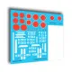 Techmod 72155 1/72 Mitsubishi G4m1 Ijn Japan Bomber Aircraft Wet Decal 1942 Wwii