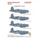 Techmod 72161 1/72 Vought Corsair F4u-1 Birdcage Us Bomber Wet Decal 1943