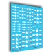 Techmod 72411 1/72 Us Insignia American White Stars Wet Decal 1943-47 To Present Set 2