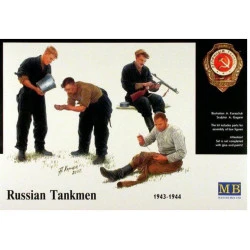 Master Box 3535 1/35 Russian Tankmen 1943 1944 Plastic Model