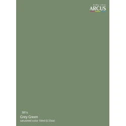 Arcus A381 Acrylic Paint Royal Air Force Grey Green Saturated Color