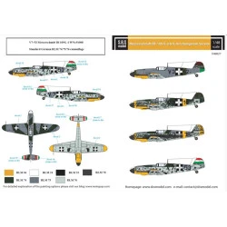 Sbs D48027 1/48 Messerschmitt Bf 109g 2 G 4 In Hungarian Service Ww Ii