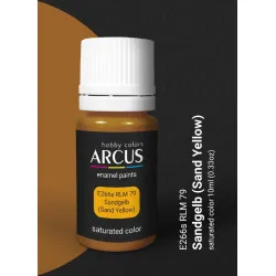 Arcus 266 Enamel Paint Luftwaffe 266 Rlm 79 Sandgelb Saturated Color