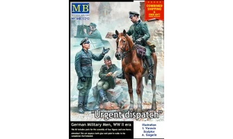 Experience Realism and Versatility with Master Box 35212 Urgent Dispatch: A Highly Detailed Kit for Hobby Model Kit Enthusiasts