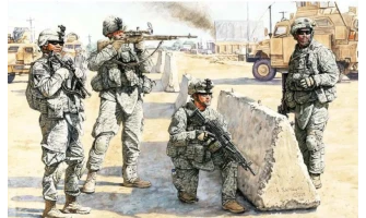 Build a Realistic Check Point in Iraq with the 1/35 US Check Point Model Kit by Master Box - Available Now!