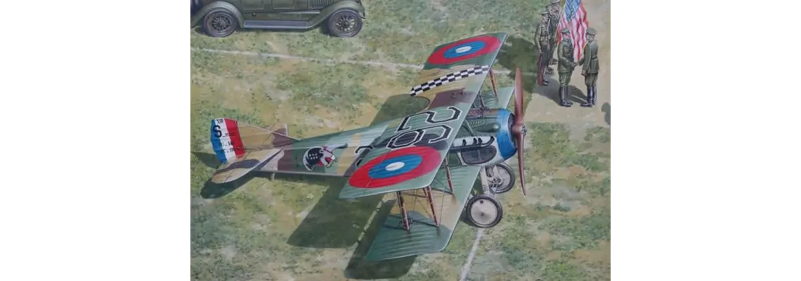 Create a Stunning Display with the Roden 636 1/32 SPAD XIIIC1 Scale Plastic Model Aircraft Kit from Roden Model
