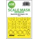 Ask M32078 1/32 Macchi Mc.202 Folgore Double-sided Express Fit Mask For Italeri