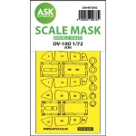Ask M72092 1/72 Ov-10d Bronco Double-sided Express Fit Painting Mask For Icm