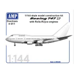 Amp Ovt 4-011 1/144 Boeing 747 Sp With Rolls Royce Engines Plastic Model Kit Box Is Not Included