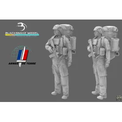 Black Snake Fr-12 1/35 French Soldier Resin Figure Kit