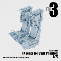Inside The Armor Ita372045 1/72 Martin Baker H7 Seats For Usaf Phantoms 2 Seats