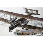 Roden 055 1/72 Zeppelin Staaken R.vi Fighter-biplane German, Scale Plastic Model