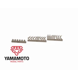Yamamoto Ymptun62 1/24 Hose Joints 0,6 Upgrade Set Resin Kit