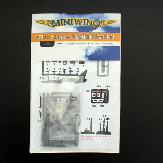 Miniwing 326 1/144 Aero L-159e Alca Draken Internation Light Attack Jet Aircraft