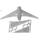 EASTERN EXPRESS 144110 CIVIL AIRLINER MD-87, IBERIA AIRLINES PLASTIC KIT 1/144 EE144110