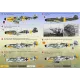 DECAL FOR AIRPLANE MESSERSCHMITT BF 109 F-4 1/144 PRINT SCALE 144-020