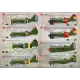 DECAL FOR AIRPLANE POLIKAROV I-16 1/144 PRINT SCALE 144-021