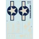 DECALS FOR GRUMMAN TBF AVENGER DECAL 1/32 PRINT SCALE 32-022 PERIOD OF WW II