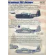 DECALS FOR GRUMMAN TBF AVENGER DECAL 1/32 PRINT SCALE 32-022 PERIOD OF WW II