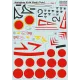 DECAL FOR NAKAJIMA KI-44 SHOKI PART-1 1/48 SCALE PRINT SCALE 48-149