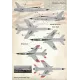 DECAL FOR SILVER F-105D THUNDERCHIEFS IN THE VIETNAM 1/48 PRINT SCALE 48-150