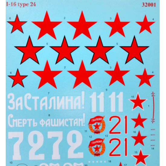 ICM 32007- 1/32 I-16 type 24 with Soviet pilots (1939-1942) scale model kit