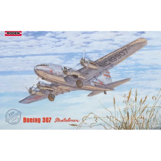 Roden 339 - 1/144 - Boeing 307 Stratoliner (TWA SA-307B) aircraft kit