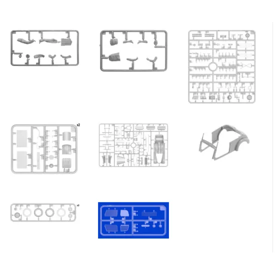Miniart 38018 - 1/35 German Car Type 170V 2-Door Cabriolet Miniatures Plastic Kit