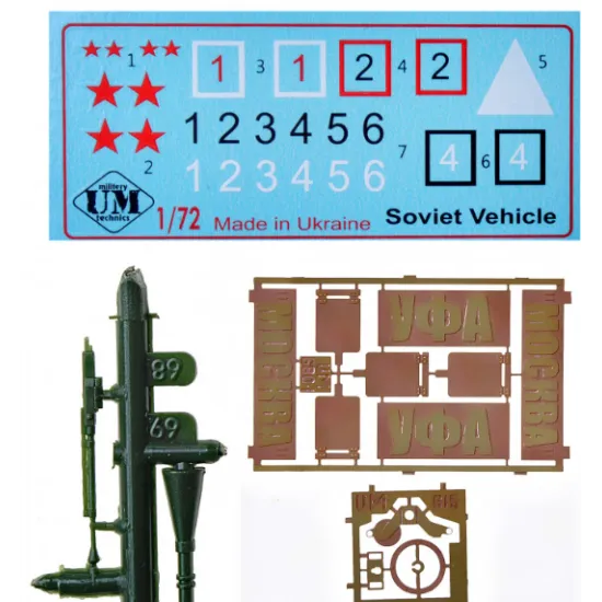 UMT 680 - 1/72 scale - Armored Locomotive Type 