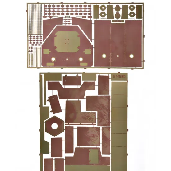 UMT 680 - 1/72 scale - Armored Locomotive Type 